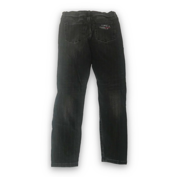 Tommy Hilfiger Denim Pinstripe Straight Leg Jeans - Picture 7 of 13